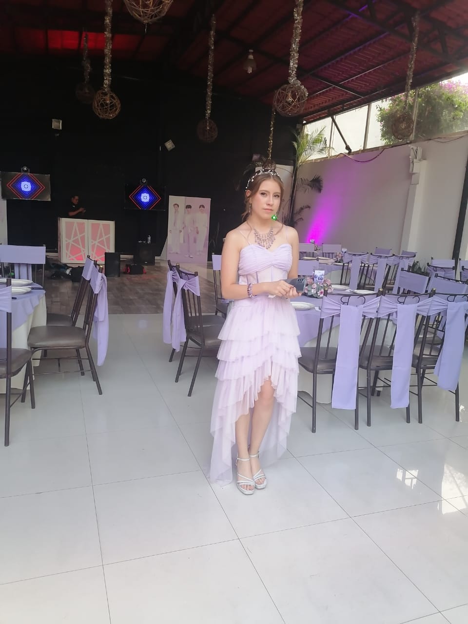 Área de la festejada